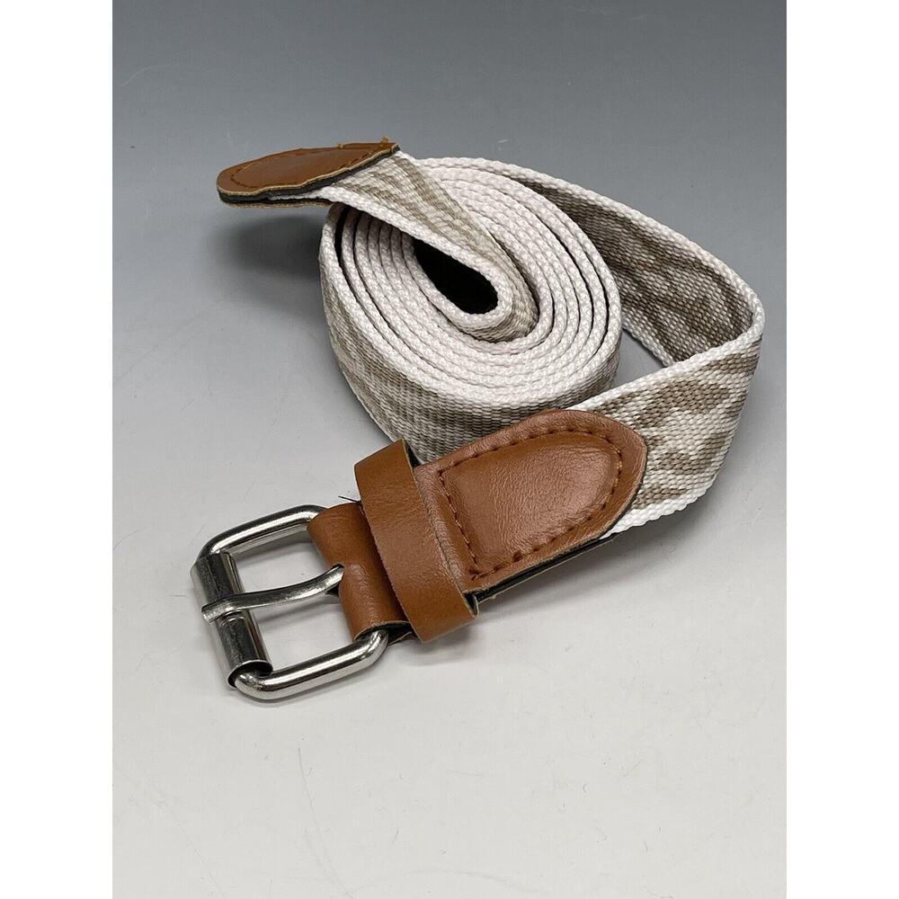 Vintage Fabric Belt Synthetic 16P Womens Petite 46" Canvas